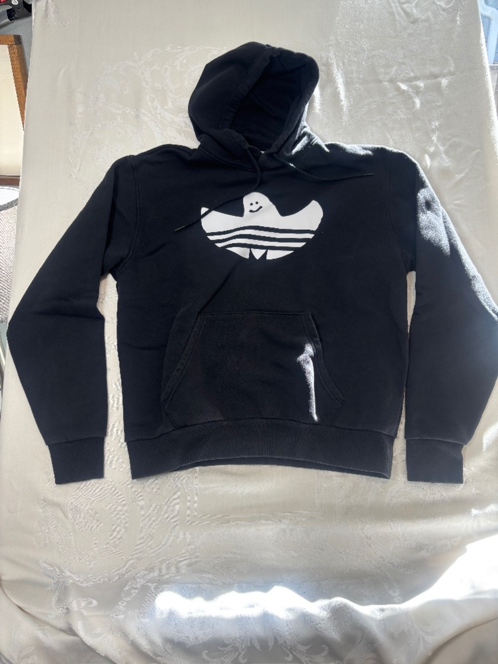 Adidas G Shmoo skateboard hoodie black